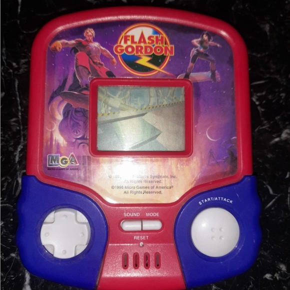Flash Gordon Handheld Electronic Game - Red